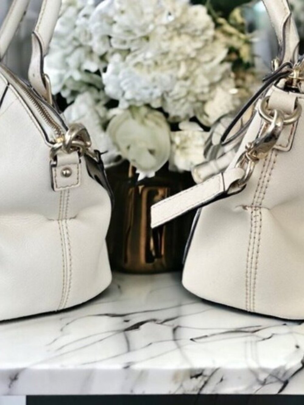 Kate Spade Ivory Charlotte Street Sloan Bag Crossbody Shoulder Saffiano Leather - Picture 7 of 16